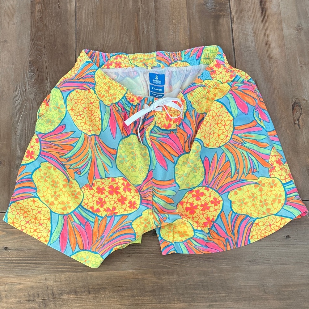 Chubbies Tropical Pineapple Swim Shorts